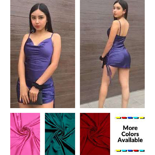 Frame Front Gathered Dress - Color: Different Available