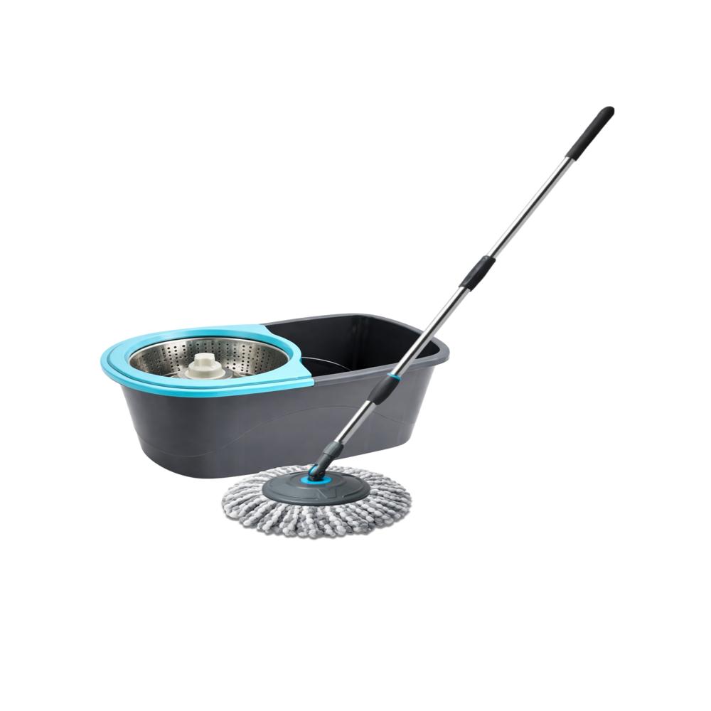 10 Ltr Sky Blue Ultra Clean Spin Magic Mop (Steel Wringer)