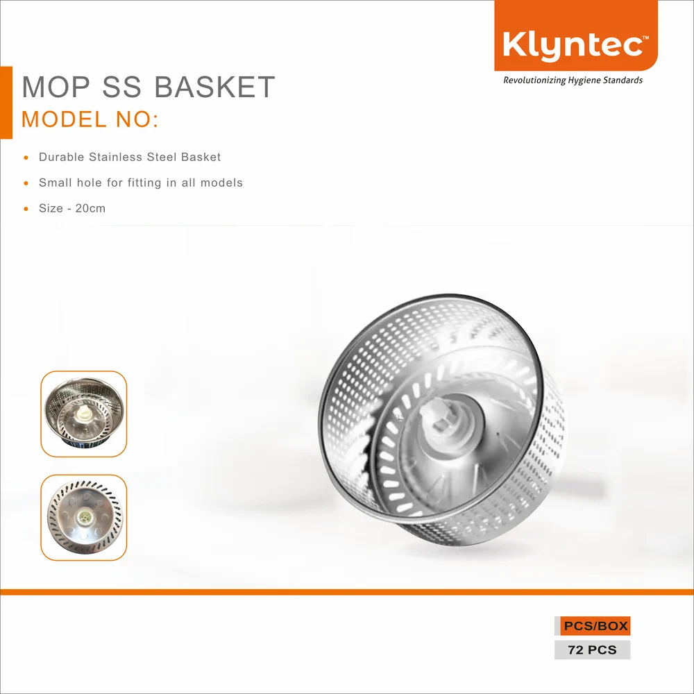 Bucket Mop Stainless Steel Jali/Wringer/Basket