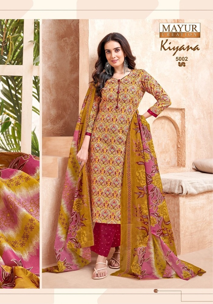 Mayur Kiyana Vol-5  Dress Material
