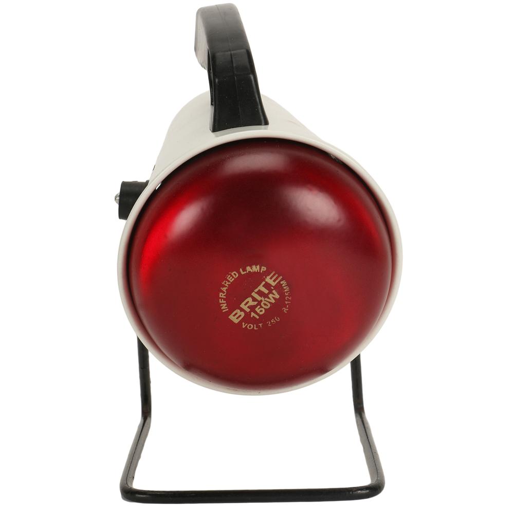 Physio Therapy Infra red Heat lamp (White & Red) Table Lamp