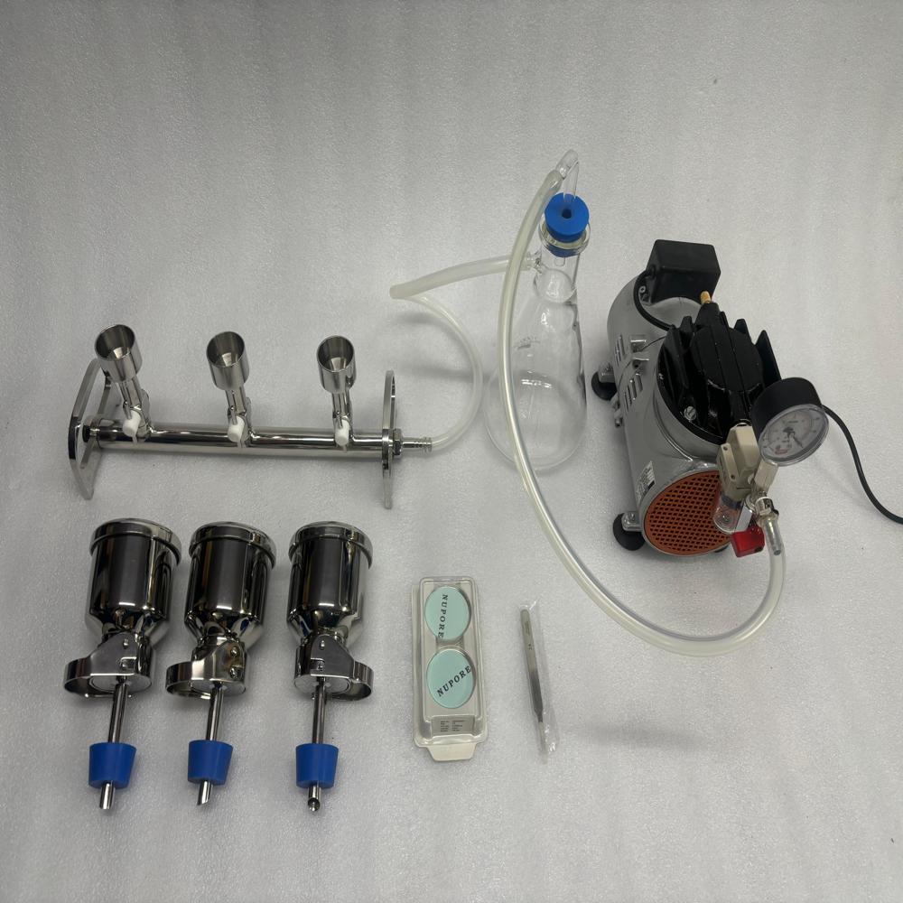3 Stage Inbuilt Clamp Vacuum Filtration Manifold Complete Kit