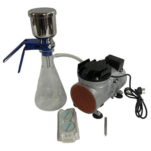 SS Duck Clamp Solvent Filtration Complete Assembly