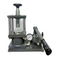 15 Ton Manual Ftir Kbr Hydraulic Press - Color: Grey
