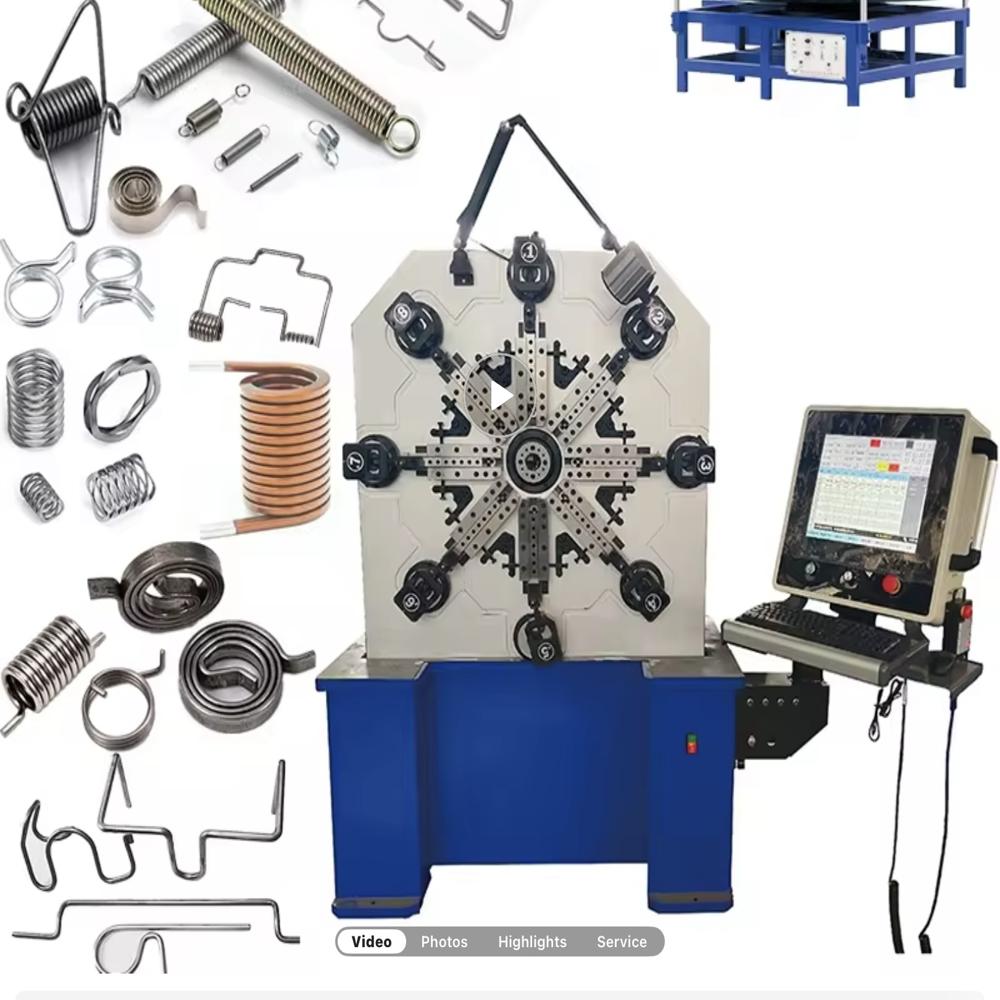CNC Spring  making Machine.