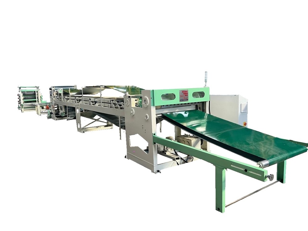 BOXMAC 3 layer Automatic Corrugated Board Plant  For Paper  Plate Unit