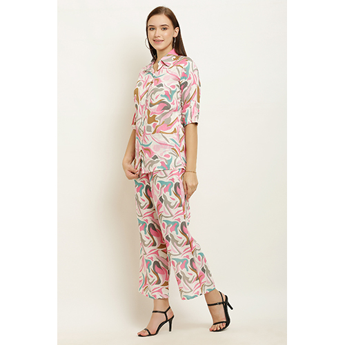 Ladies Treding Printed Co Ord Set