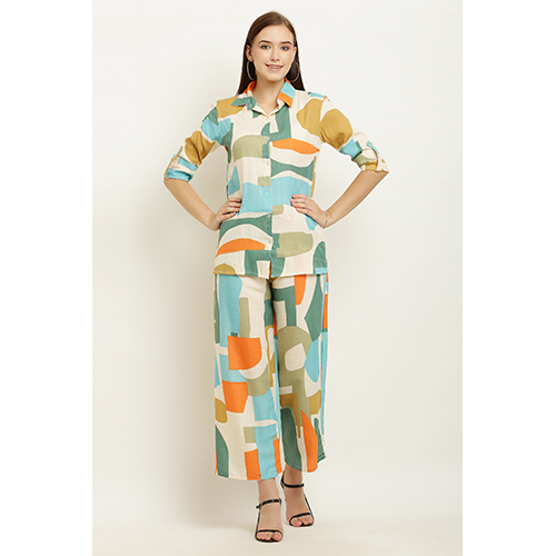 Ladies 100% Cotton Co Ord Set