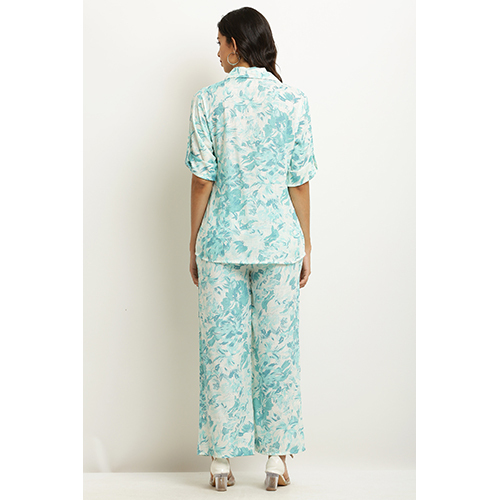 Ladies Printed Cotton Co Ord Set