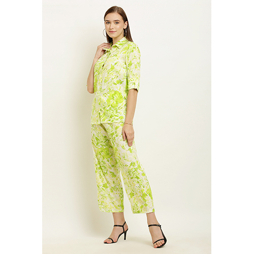 Ladies Party Wear Co Ord Set - Color: Multicolor