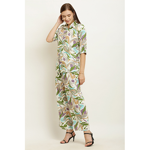 Ladies Fancy Cotton Co Ord Set