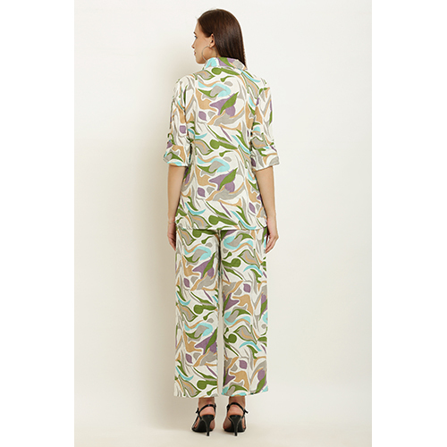 Ladies Fancy Cotton Co Ord Set