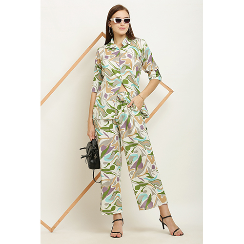 Ladies Fancy Cotton Co Ord Set