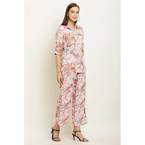 Ladies Treding Printed Co Ord Set