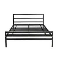 Metal Single Cot Bed - Assembly: No Assembly Required