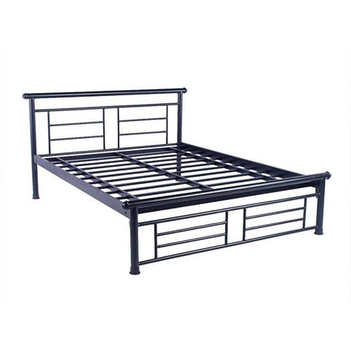 Metal Single Cot Bed - Assembly: No Assembly Required