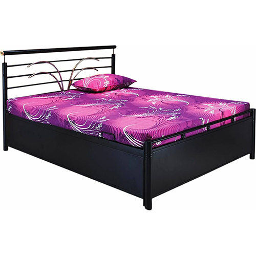 Box Bed With Storage - Color: Black