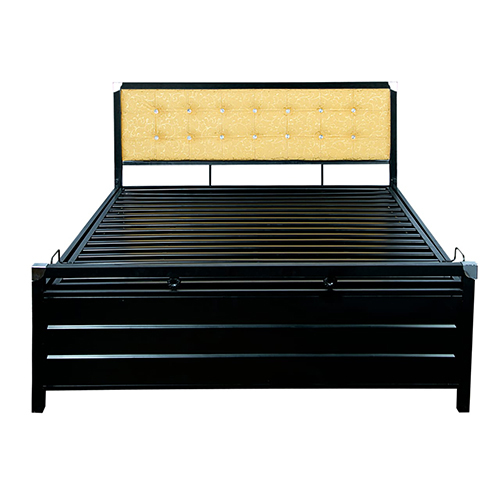 Box Bed With Storage - Color: Black