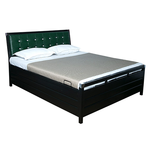 Box Bed With Storage - Color: Black