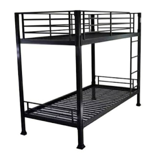 Metal Bunk Bed - Color: Black