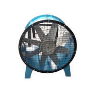 Tube Axial Flow Fan - Air Volume: 500  Ft3/min (cfm)
