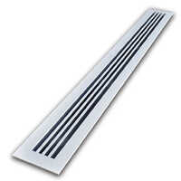 Aluminium Linear Diffuser - Color: Silver