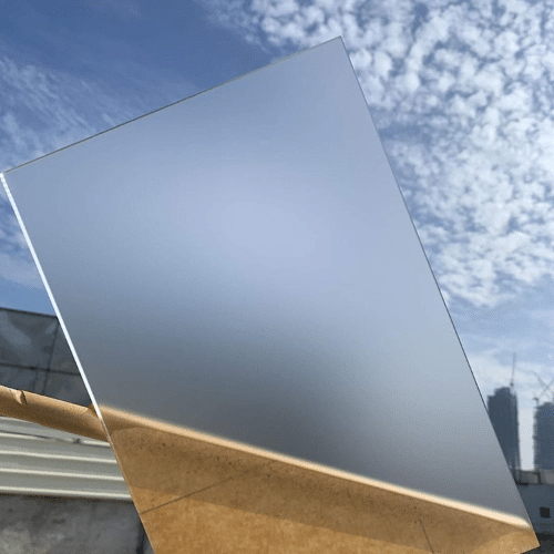 Frosted Or Matte Acrylic Sheet - Color: Transparent