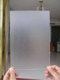 Frosted Or Matte Acrylic Sheet - Color: Transparent