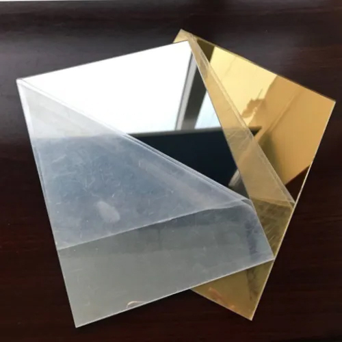 Acrylic Mirror Sheet - Color: Red