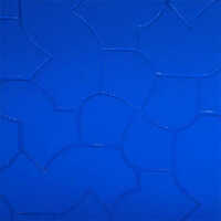 Polystyrene Designer Sheet - Color: Blue