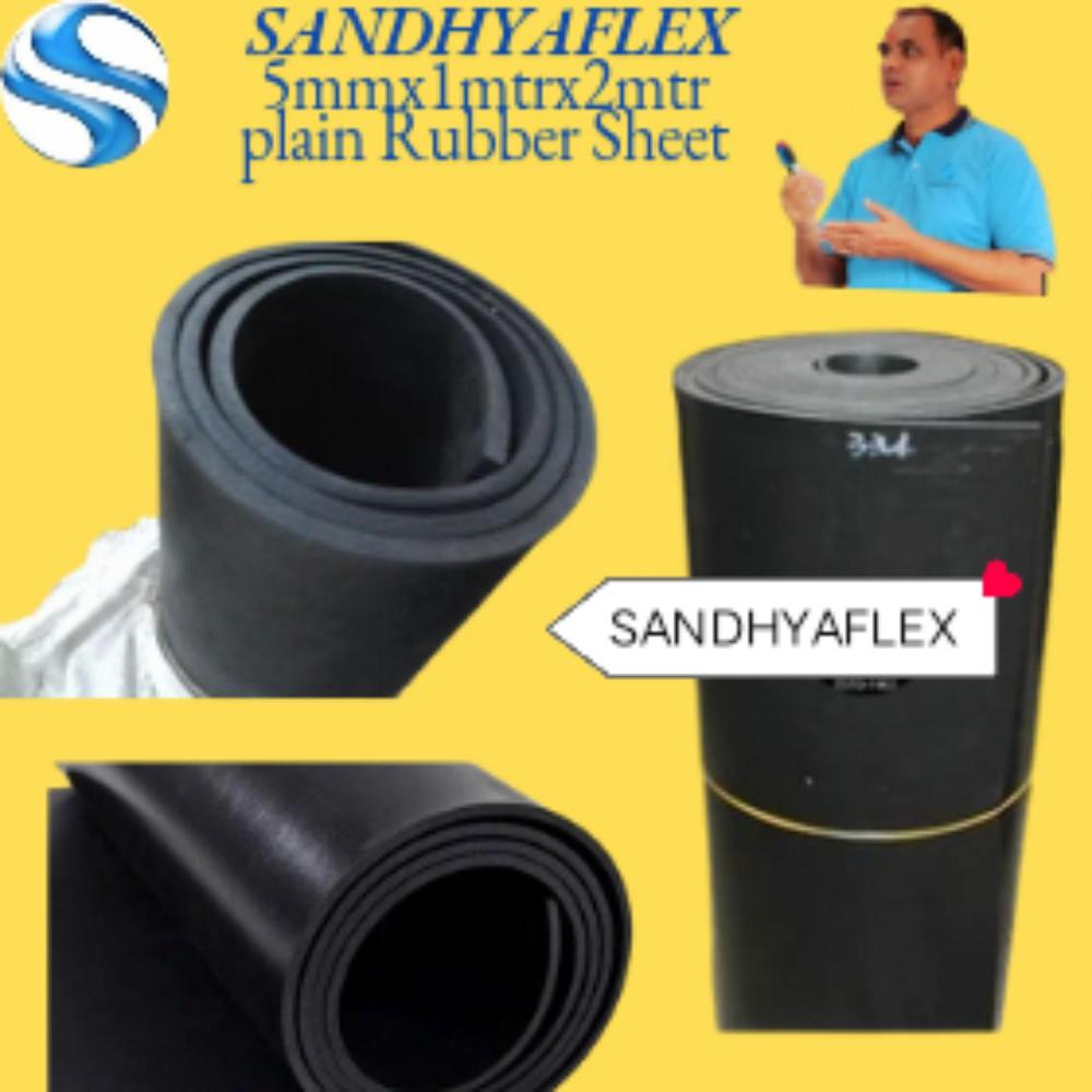 6mmx1mtrx2mtr Plain Rubber Sheet