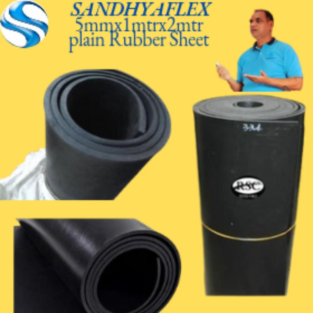6mmx1mtrx2mtr Plain Rubber Sheet