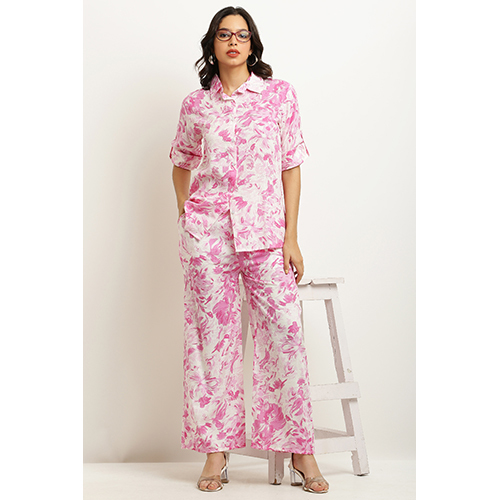 Ladies Designer Print Co Ord Set