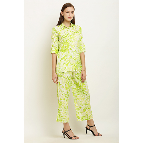 Ladies Party Wear Co Ord Set - Color: Multicolor