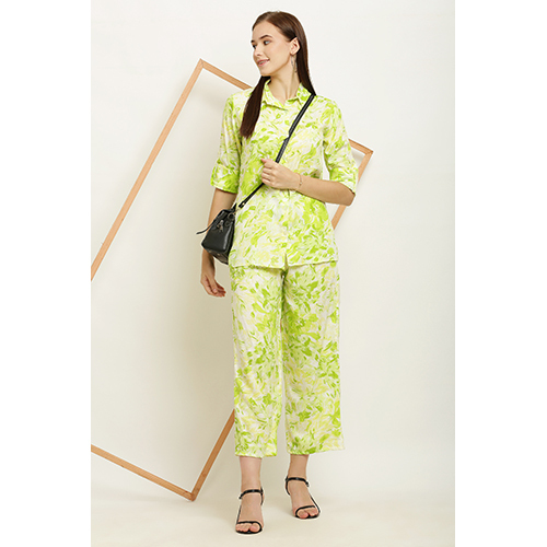 Ladies Party Wear Co Ord Set - Color: Multicolor