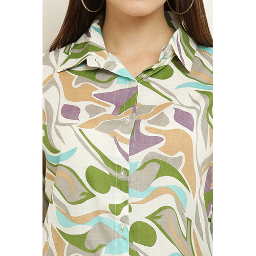 Ladies Fancy Cotton Co Ord Set