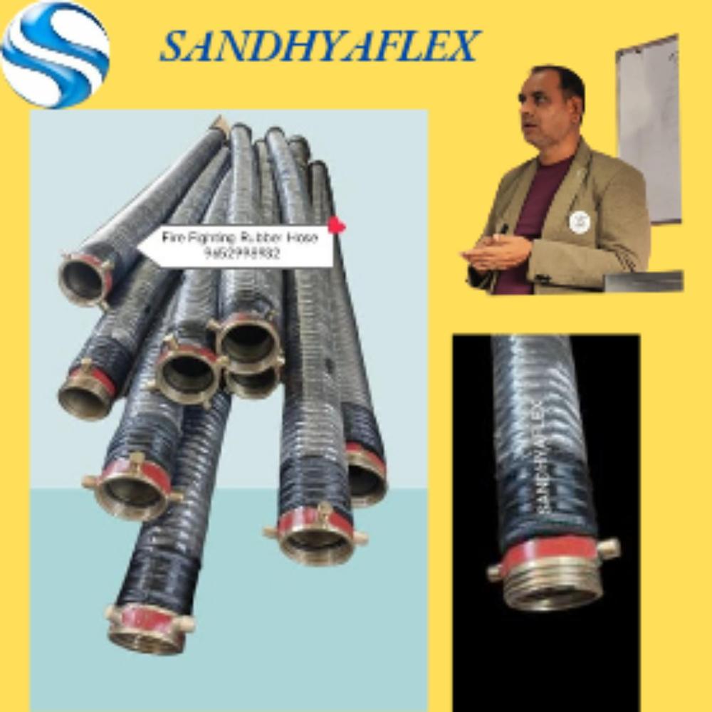 100mm Fire Fighting Rubber Hose 