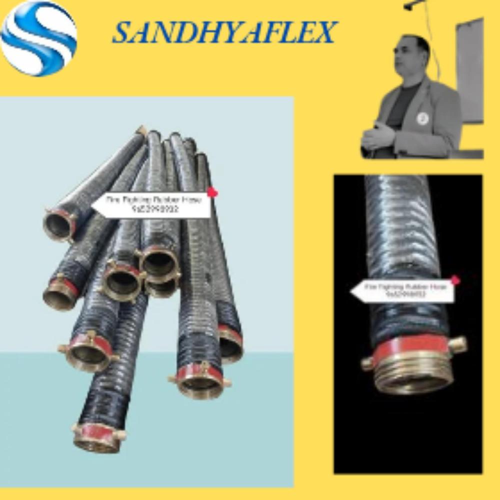 100mm Fire Fighting Rubber Hose 