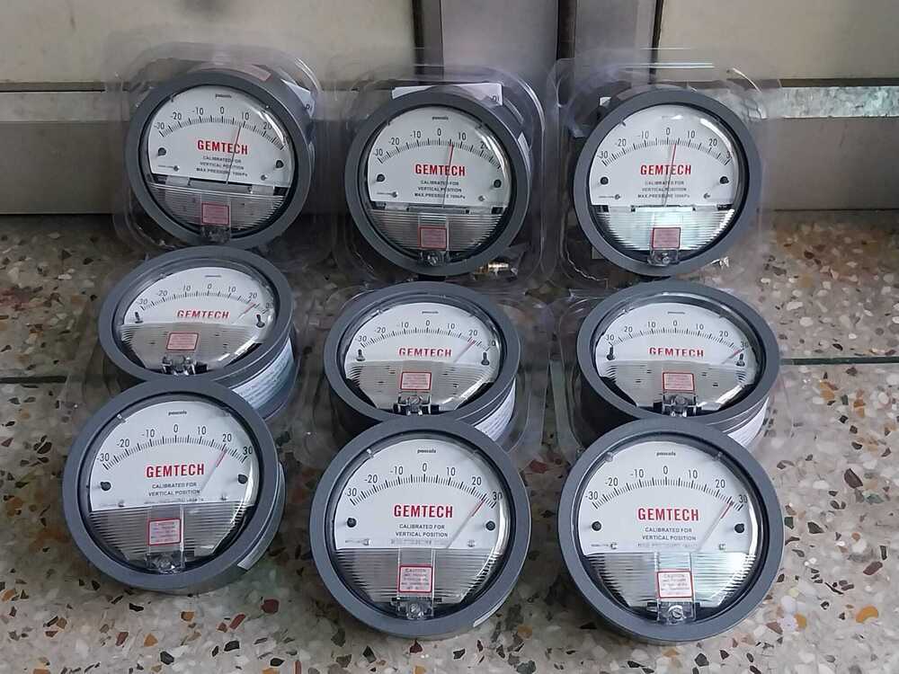 GEMTECH OMEGA DIFFERENTIAL PRESSURE GAUGE FOR SALE