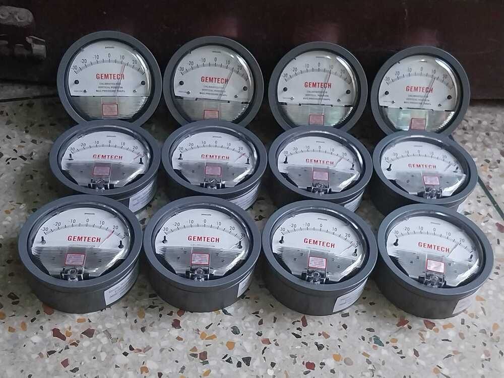 Gemtech Omega Differential Pressure Gauge For Sale - Accuracy: 2% (-Ha Model 1) Of Fs (3% (-Ha 1.5%) On -0