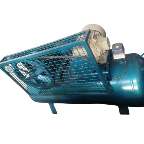 Industrial Air Compressor - Mild Steel, Electric Power, 220-440 Volt | High-Performance Solution for Heavy-Duty Industrial Applications