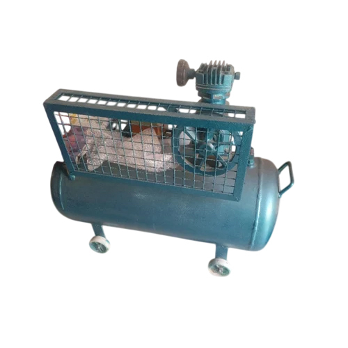 Industrial Air Compressor - Mild Steel, Electric Power, 220-440 Volt | High-performance Solution For Heavy-duty Industrial Applications