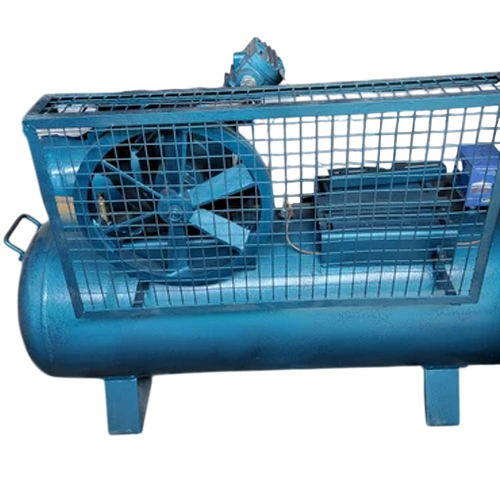 Industrial Air Compressor - Mild Steel, Electric Power, 220-440 Volt | High-performance Solution For Heavy-duty Industrial Applications