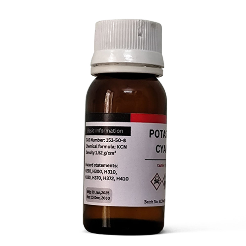 Potassium Chemical - Cas No: 151-50-8