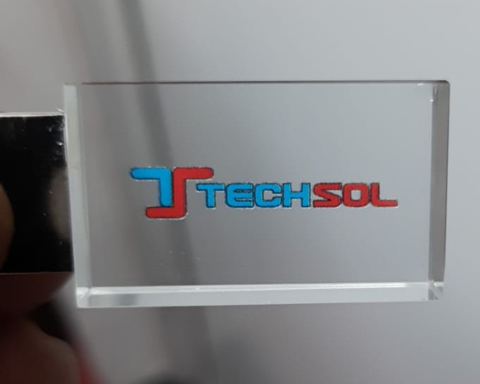 LED Crystal Pen Drive