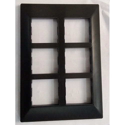 Black Modular Plate - Application: Electrical Fitting