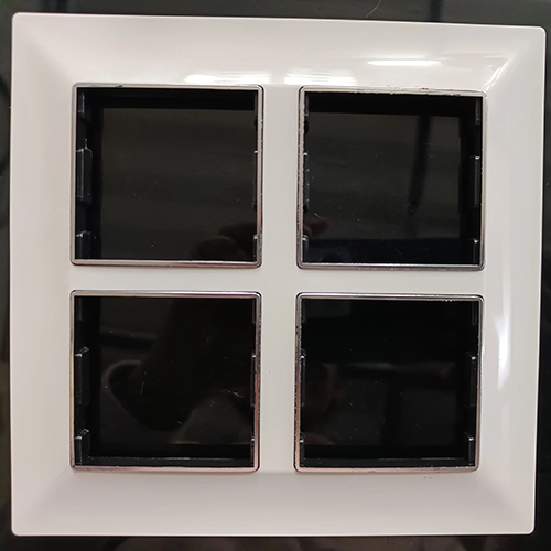 White Silver Line Modular Plates - Application: Electrical Fitting