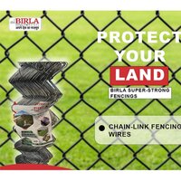 Chain Link Fencing Wires - Application: Industrial Sites