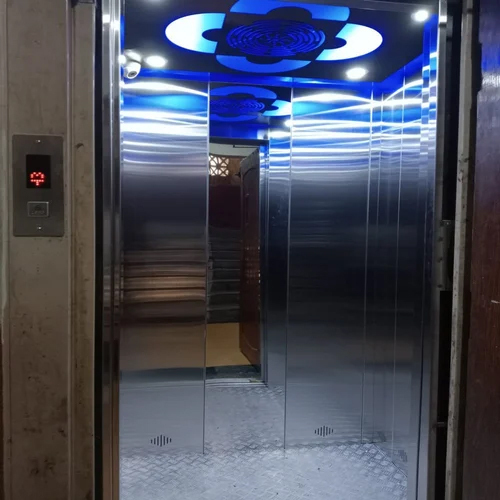 Metal Passenger Lift - Material: Stainless Steel