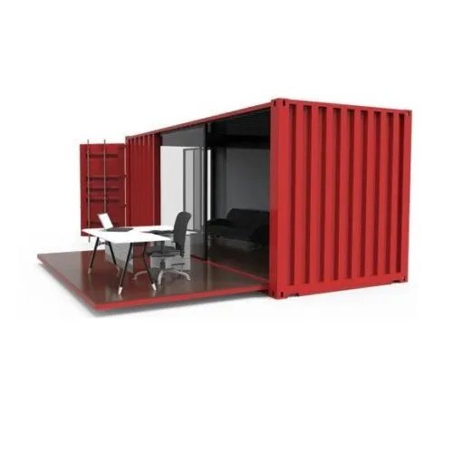 Ms Portable Office Cabin - External Dimension: 6 X 4 X 8.6 Feet